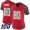 Buccaneers #80 O. J. Howard Red Team Color Women's Stitched Football 100th Season Vapor Limited Jersey