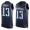 Men's Tennessee Titans #13 Kendall Wright Navy Blue Hot Pressing Player Name & Number Nike NFL Tank Top Jersey