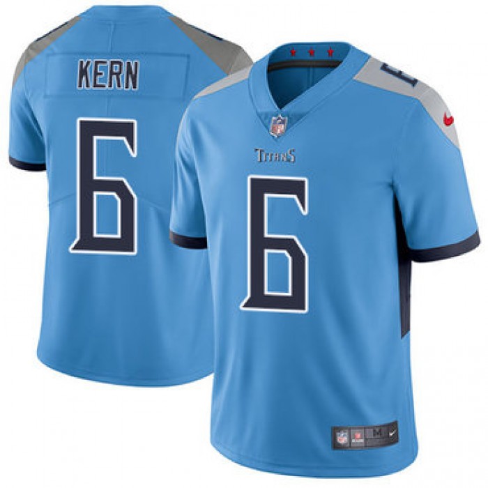 Nike Tennessee Titans #6 Brett Kern Light Blue Team Color Men's Stitched NFL Vapor Untouchable Limited Jersey