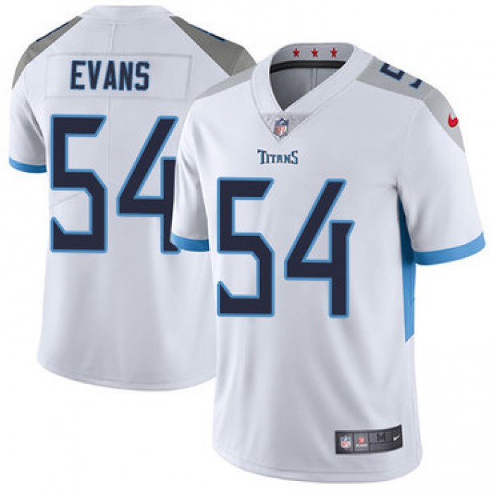 Nike Tennessee Titans #54 Rashaan Evans White Men's Stitched NFL Vapor Untouchable Limited Jersey