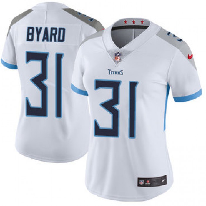 Nike Titans #31 Kevin Byard White Women's Stitched NFL Vapor Untouchable Limited Jersey