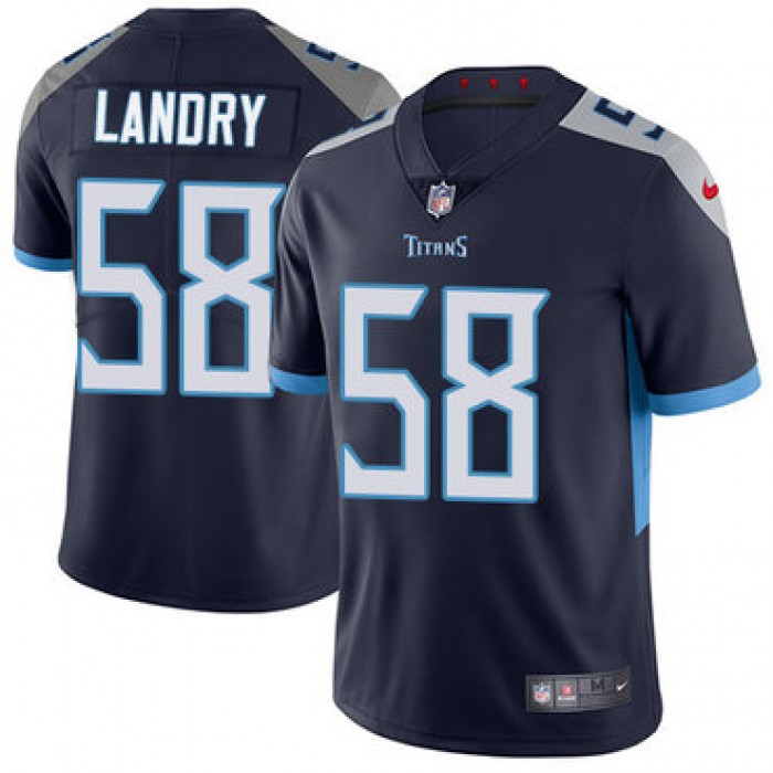 Nike Titans #58 Harold Landry Navy Blue Alternate Youth Stitched NFL Vapor Untouchable Limited Jersey