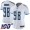 Titans #98 Jeffery Simmons White Women's Stitched Football 100th Season Vapor Limited Jersey