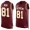 Men's Washington Redskins #81 Art Monk Burgundy Red Hot Pressing Player Name & Number Nike NFL Tank Top Jersey