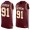 Men's Washington Redskins #91 Ryan Kerrigan Burgundy Red Hot Pressing Player Name & Number Nike NFL Tank Top Jersey