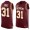Men's Washington Redskins #31 Matt Jones Burgundy Red Hot Pressing Player Name & Number Nike NFL Tank Top Jersey