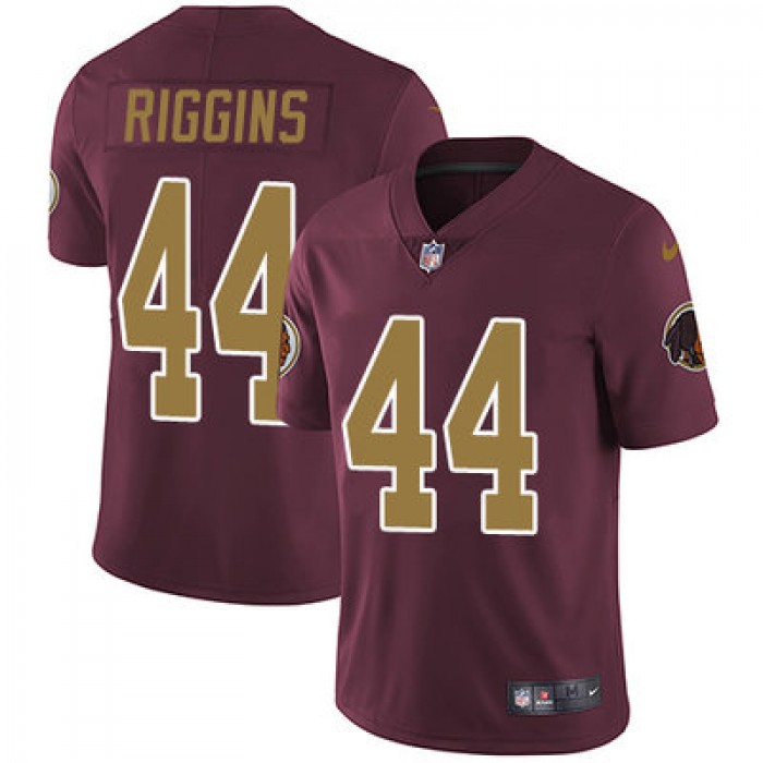 Nike Washington Redskins #44 John Riggins Burgundy Red Alternate Men's Stitched NFL Vapor Untouchable Limited Jersey