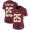 Women's Nike Washington Redskins #25 Chris Thompson Burgundy Red Team Color Stitched NFL Vapor Untouchable Limited Jersey
