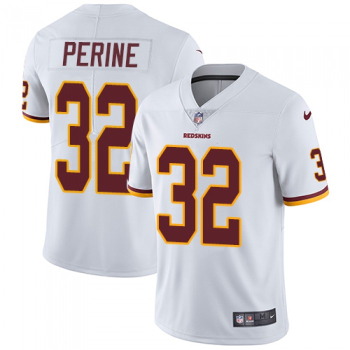 Nike Redskins #32 Samaje Perine White Men's Stitched NFL Vapor Untouchable Limited Jersey