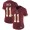 Women's Nike Washington Redskins #11 Alex Smith Burgundy Red Team Color Stitched NFL Vapor Untouchable Limited Jersey