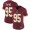 Nike Redskins #95 Da'Ron Payne Burgundy Red Team Color Women's Stitched NFL Vapor Untouchable Limited Jersey