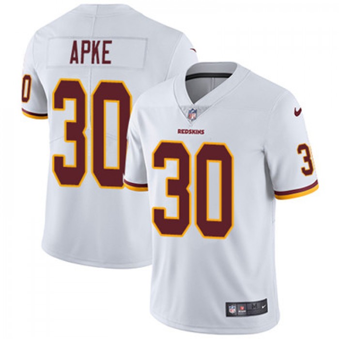 Nike Washington Redskins #30 Troy Apke White Men's Stitched NFL Vapor Untouchable Limited Jersey