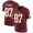 Men's Washington Redskins #87 Jeremy Sprinkle Limited Burgundy Team Color Vapor Untouchable Nike Jersey