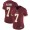 Redskins #7 Dwayne Haskins Burgundy Red Team Color Women's Stitched Football Vapor Untouchable Limited Jersey