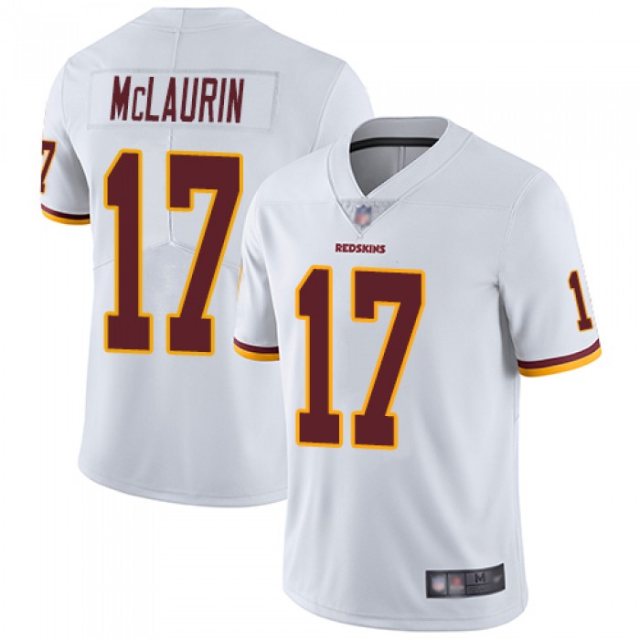 Redskins #17 Terry McLaurin White Men's Stitched Football Vapor Untouchable Limited Jersey