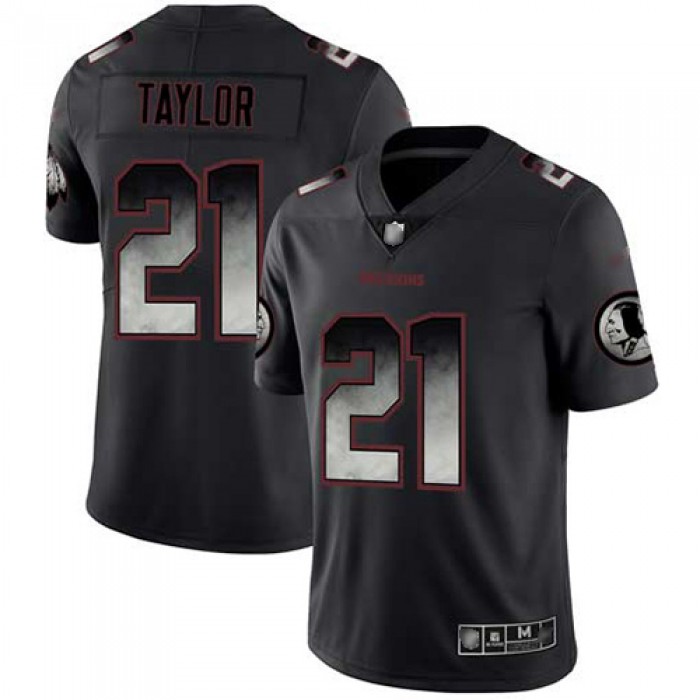 Nike Redskins #21 Sean Taylor Black Men's Stitched NFL Vapor Untouchable Limited Smoke Fashion Jersey