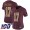 Redskins #17 Terry McLaurin Burgundy Red Alternate Women's Stitched Football 100th Season Vapor Limited Jersey