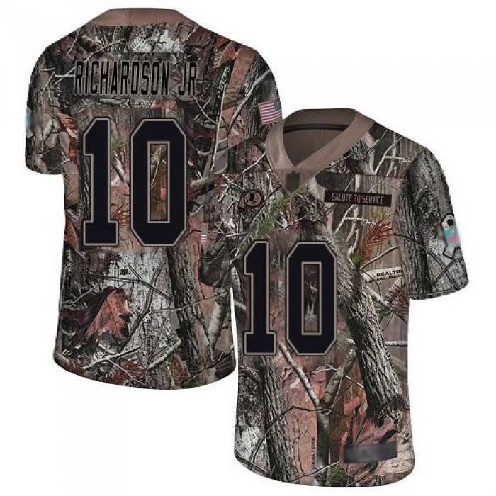 Redskins #10 Paul Richardson Jr Camo Men's Stitched Football Limited Rush Realtree Jersey